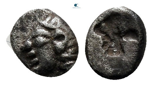 Ionia. Kolophon circa 530-500 BC. 
Hemiobol AR

6 mm, 0,20 g



very fine