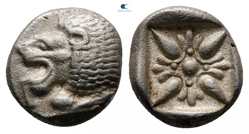 Ionia. Miletos circa 525-475 BC. 
Diobol AR

10 mm, 1,05 g



very fine