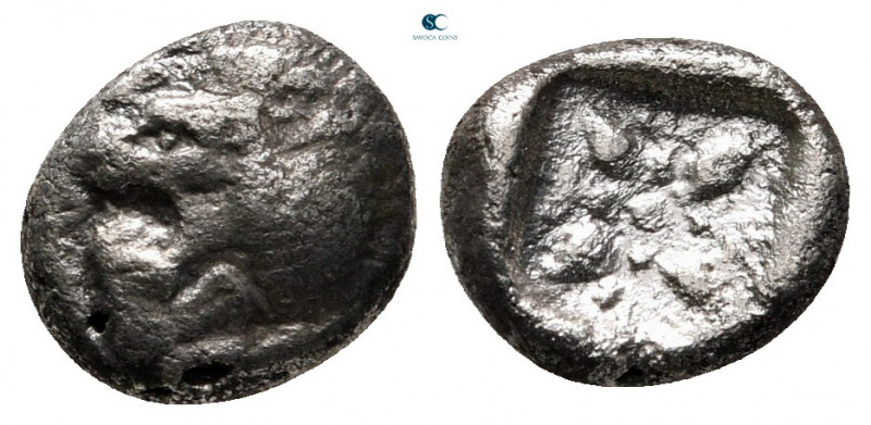 Ionia. Miletos circa 525-475 BC. 
Diobol AR

9 mm, 1,07 g



fine