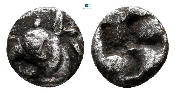 Ionia. Phokaia circa 521-478 BC. 
Hemiobol AR

6 mm, 0,28 g



nearly ver...