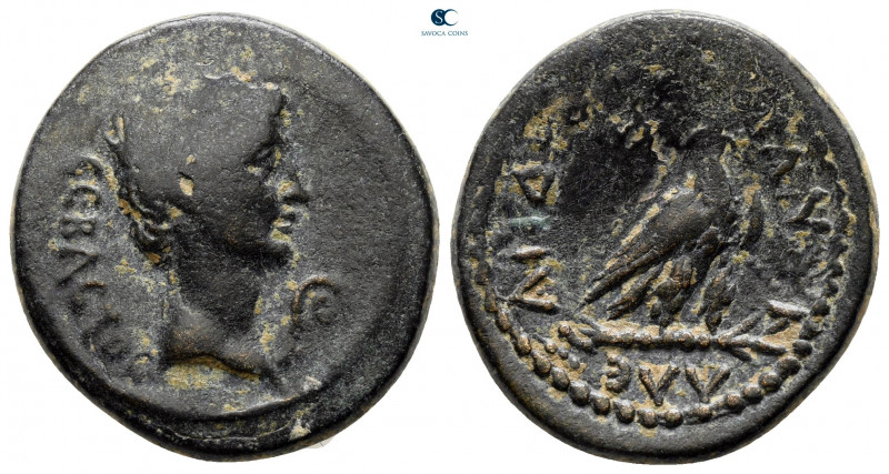 Phrygia. Amorion. Augustus 27 BC-AD 14. 
Bronze Æ

22 mm, 6,74 g



nearl...