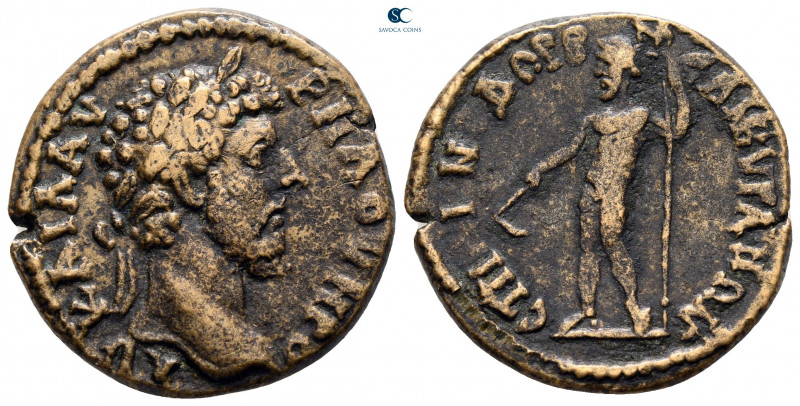 Phrygia. Ankyra. Marcus Aurelius AD 161-180. 
Bronze Æ

24 mm, 7,53 g



...