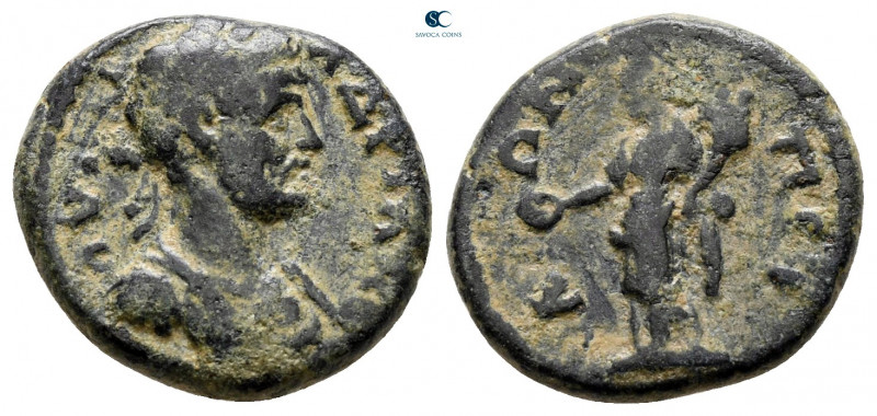 Pamphylia. Perge. Hadrian AD 117-138. 
Bronze Æ

15 mm, 2,98 g



very fi...