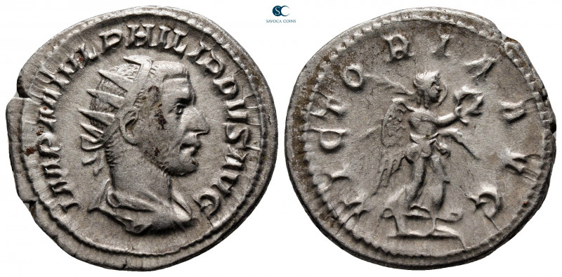 Philip I Arab AD 244-249. Rome
Antoninianus AR

23 mm, 4,33 g



very fin...