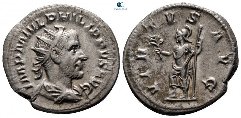 Philip I Arab AD 244-249. Rome
Antoninianus AR

23 mm, 3,98 g



very fin...