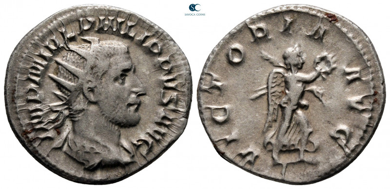 Philip I Arab AD 244-249. Rome
Antoninianus AR

22 mm, 4,02 g



very fin...