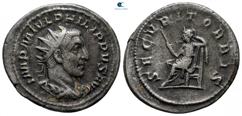 Philip I Arab AD 244-249. Rome
Antoninianus AR

24 mm, 4,41 g



very fin...