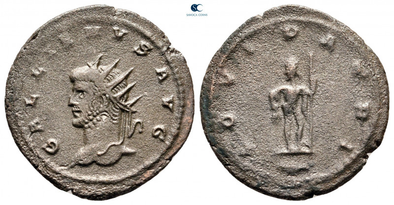 Gallienus AD 253-268. Antioch
Billon Antoninianus

23 mm, 3,30 g



very ...