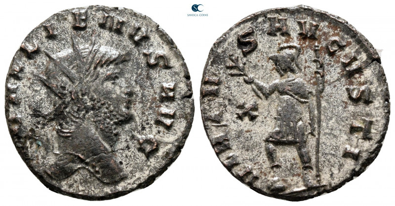 Gallienus AD 253-268. Rome
Billon Antoninianus

20 mm, 3,04 g



nearly v...