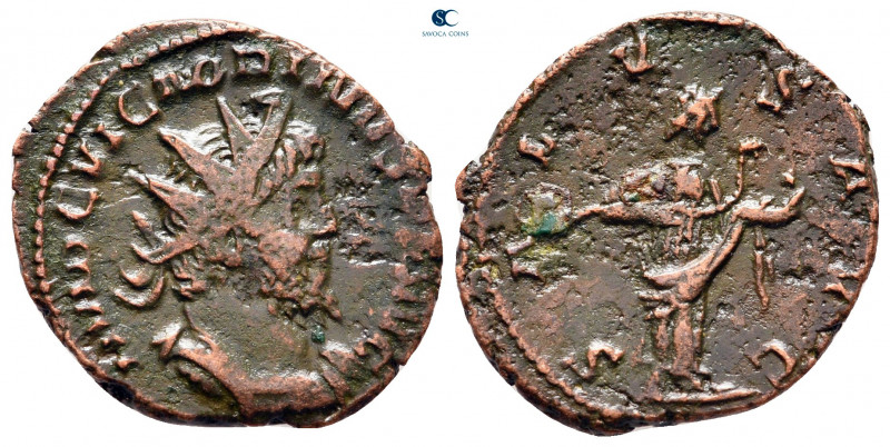 Victorinus AD 269-271. Colonia Agippinensium (Cologne)
Antoninianus Æ

19 mm,...