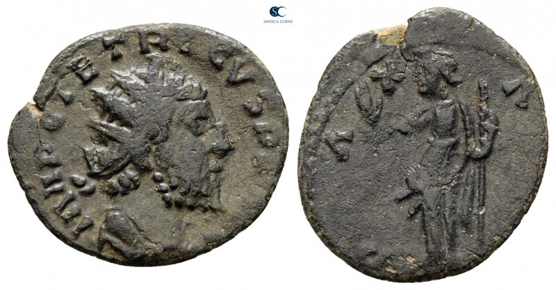 Tetricus I AD 271-274. Contemporary barbaric imitation
Antoninianus Æ

15 mm,...