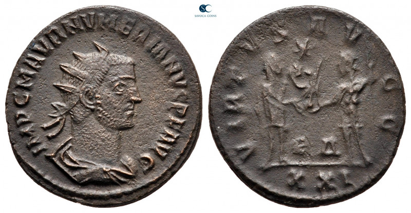 Numerian AD 283-284. Antioch
Antoninianus Æ

20 mm, 3,14 g



very fine