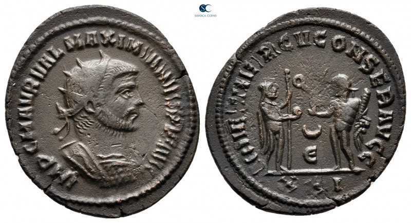 Maximianus Herculius AD 286-305. Antioch
Antoninianus Æ

24 mm, 3,06 g


...