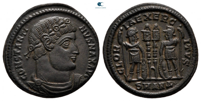 Constantine I the Great AD 306-337. Antioch
Follis Æ

18 mm, 3,15 g



ne...