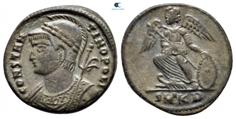 City Commemoratives AD 330-354. Cyzicus
Follis Æ

18 mm, 2,63 g



very f...