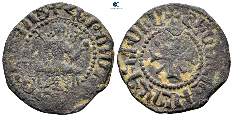 Cilician Armenia. Hetoum I AD 1226-1270. 
Kardez Æ

23 mm, 4,44 g



near...