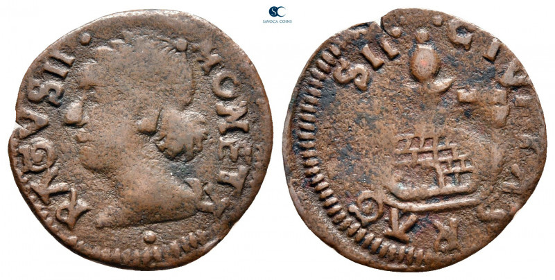 Croatia. Republic of Ragusa (Dubrovnik). AD 1400-1500.
Follaro

17 mm, 0,97 g...