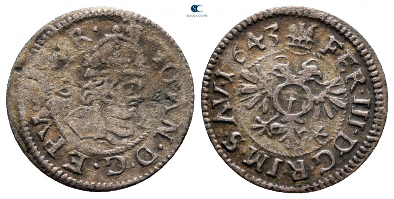 Switzerland. Chur. Johann VI AD 1636-1661.
Kreuzer

13 mm, 0,60 g



very...