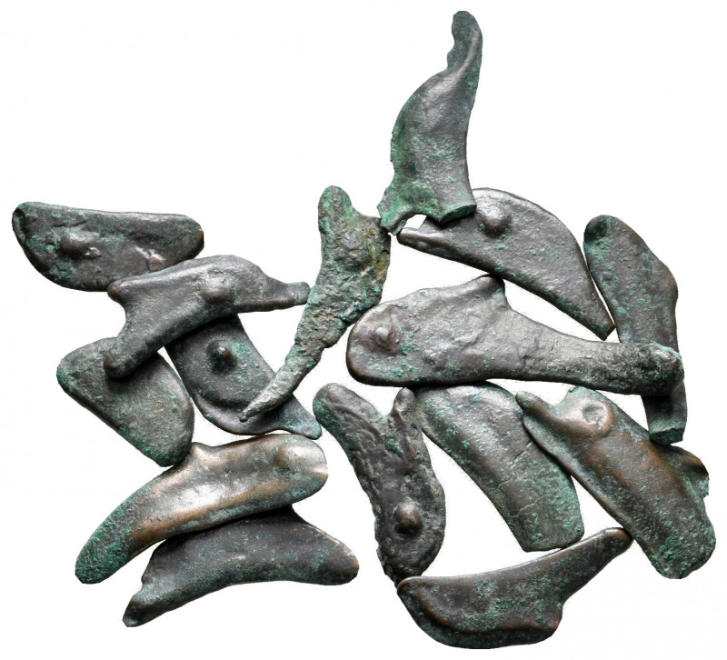 Lot of ca. 15 scythian dolphins / SOLD AS SEEN, NO RETURN! 

very fine