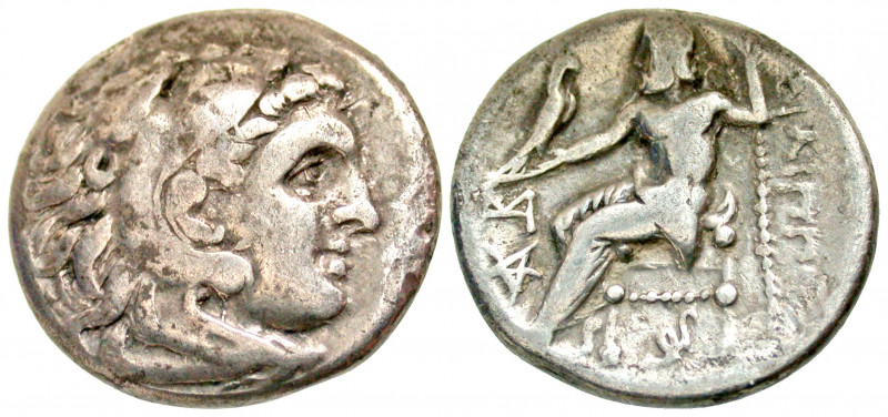 Macedonian Kingdom. Philip III Arrhidaios. 323-317 B.C. AR drachm (17.9 mm, 3.82...