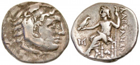 Macedonian Kingdom. Antigonos I Monophthalmos. As Strategos of Asia, 320-306/5 BC, or king, 306/5-301 BC. AR drachm (19.2 mm, 4.20 g, 12 h). In the na...