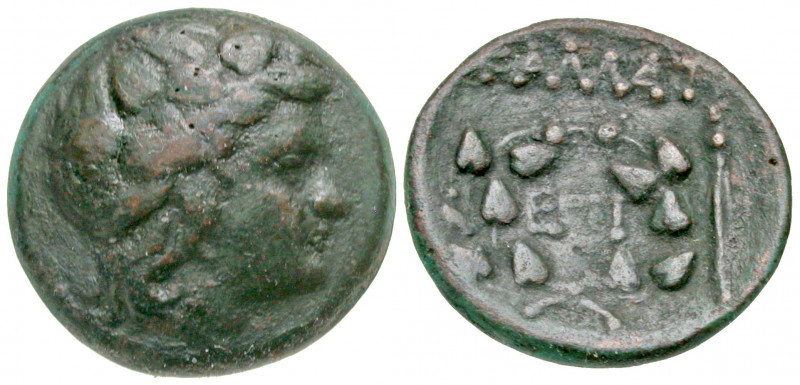 Thrace, Kallatis. 3rd-2nd centuries B.C. AE 21 (21.1 mm, 7.43 g, 5 h). Epi-, mag...