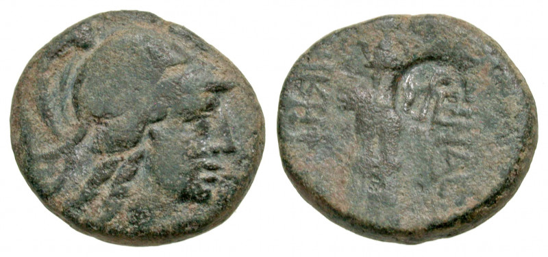 Mysia, Pergamon. Civic issue. 200-133 B.C. AE 20 (19.9 mm, 7.38 g, 12 h). Head o...