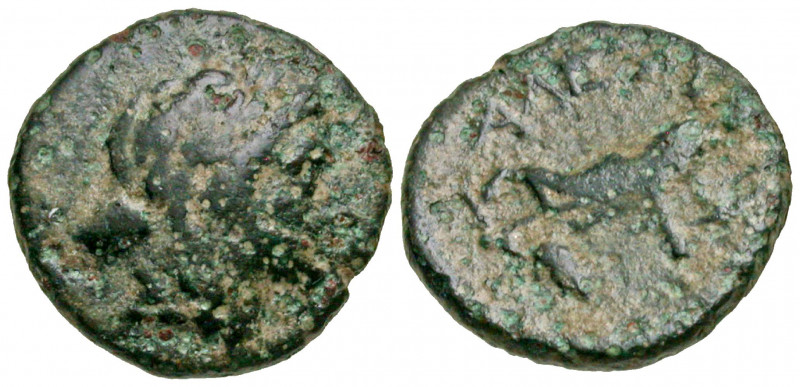 Troas, Alexandria. Civic issue. 301-281 B.C. AE 14 - half unit (13.58 mm, 1.78 g...