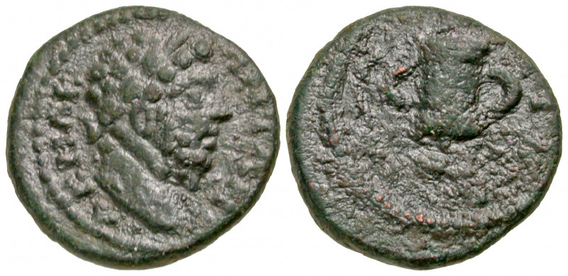 Bithynia, Nicaea. Caracalla. A.D. 198-217. AE 17 (17.09 mm, 3.25 g, 7 h). ΑΥ M A...