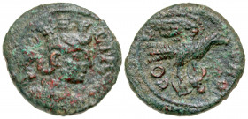 Troas, Alexandria Troas. Pseudo-Autonomous. Time of Valerian I - Gallienus, A.D. 253-268. AE 22 (22.1 mm, 6.54 g, 6 h). AV CO TRO (or similar), turret...