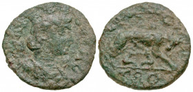 Troas, Alexandria Troas. Pseudo-Autonomous. Time of Valerian I - Gallienus, A.D. 253-268. AE 20 (20 mm, 4.52 g, 7 h). AV CO TRO, turreted and draped b...