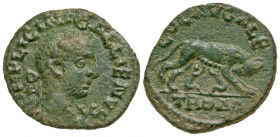 Troas, Alexandria Troas. Gallienus. A.D. 253-268. AE 21 (21.44 mm, 4.69 g, 2 h). IMP LICINI GALLIENVS, laureate head of Gallienus right / COL AVG ALB(...