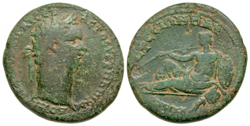 Ionia, Ephesus. Domitian. A.D. 81-96. AE 27 (26.7 mm, 9.56 g, 1 h). ΔΟΜΙΤΙΑΝΟ ΚΑ...