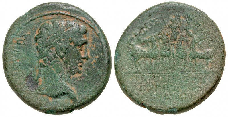 Phrygia, Apameia. Augustus. 27 B.C.-A.D. 14 AE assarion (21.2 mm, 5.77 g, 12 h)....