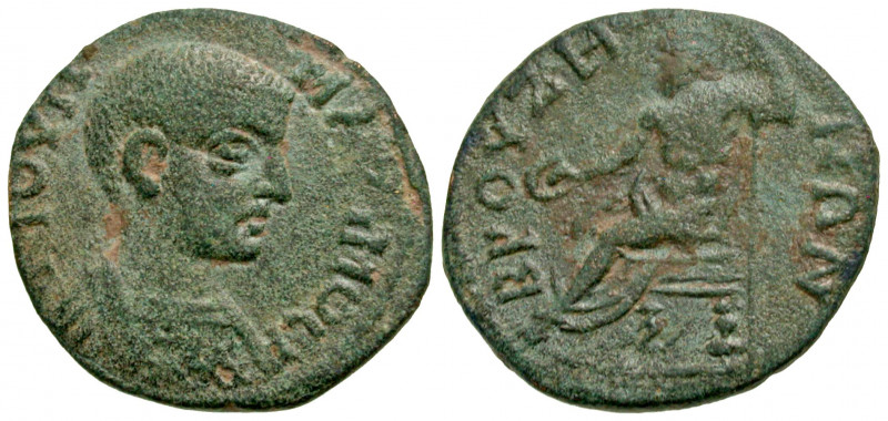 Phrygia, Bruzus. Maximus. Caesar, A.D. 235-238. AE 24 (23.5 mm, 5.53 g, 6 h). Γ ...
