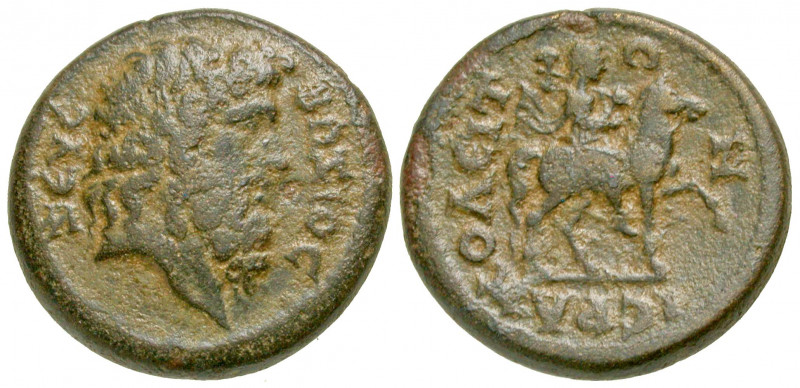 Phrygia, Hierapolis. Pseudo-autonomous issue. Ca. 2nd-3rd century A.D. AE 20 (20...