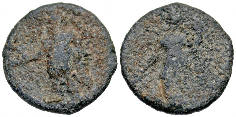 Anonymous. 1st century B.C. - 1st century A.D. PB Tessera (17.3 mm, 3.30 g, 6 h)...