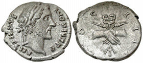 Antoninus Pius. A.D. 138-161. AR denarius (18.3 mm, 2.90 g, 6 h). Rome mint, struck A.D. 146. ANTONINVS AVG PIVS PP, laureate head of Antoninus Pius r...