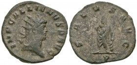 Gallienus. A.D. 253-268. BI antoninianus (22.6 mm, 3.14 g, 6 h). Mediolanum mint, struck A.D. 260-268. IMP GALLIENVS P AVG, radiate head of Gallienus ...