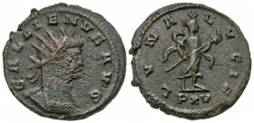 Gallienus. A.D. 253-268. BI antoninianus (20.4 mm, 3.64 g, 5 h). Asian mint, struck A.D. 267. GALLIENVS AVG, radiate and cuirassed bust of Gallienus r...