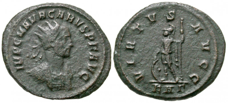 Carus. A.D. 282-283. AE antoninianus (22.6 mm, 3.47 g, 11 h). Rome mint. IMP C M...