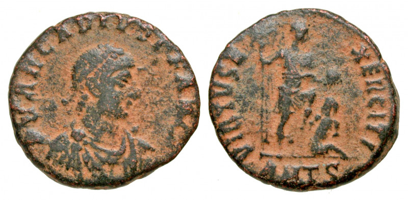 Arcadius. A.D. 383-408. AE majorina (20.7 mm, 4.69 g, 5 h). Antioch mint, struck...