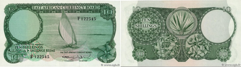 Country : EAST AFRICA 
Face Value : 10 Shillings  
Date : (1964) 
Period/Provinc...