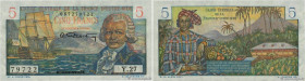 Country : FRENCH EQUATORIAL AFRICA 
Face Value : 5 Francs Bougainville  
Date : (1946) 
Period/Province/Bank : Caisse Centrale de la France d'Outre-Me...