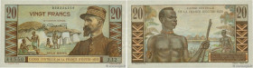 Country : FRENCH EQUATORIAL AFRICA 
Face Value : 20 Francs Emile Gentil  
Date : (1946) 
Period/Province/Bank : Caisse Centrale de la France d'Outre-M...