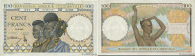 Country : FRENCH WEST AFRICA (1895-1958) 
Face Value : 100 Francs  
Date : 10 septembre 1941 
Period/Province/Bank : Banque de l'Afrique Occidentale 
...