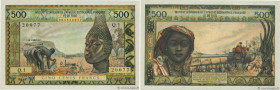 Country : FRENCH WEST AFRICA (1895-1958) 
Face Value : 500 Francs  
Date : 23 octobre 1956 
Period/Province/Bank : Institut d'émission de l'A.O.F. et ...
