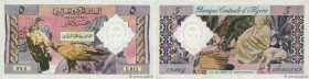 Country : ALGERIA 
Face Value : 5 Dinars  
Date : 01 janvier 1964 
Period/Province/Bank : Banque de l'Algérie 
Catalogue reference : P.122 
Alphabet -...