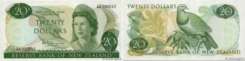 Country : NEW ZEALAND 
Face Value : 20 Dollars Petit numéro 
Date : (1967-1968) ...