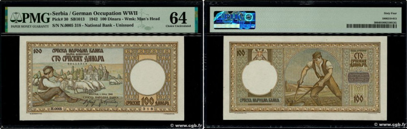 Country : SERBIA 
Face Value : 1000 Dinara  
Date : 01 mai 1942 
Period/Province...